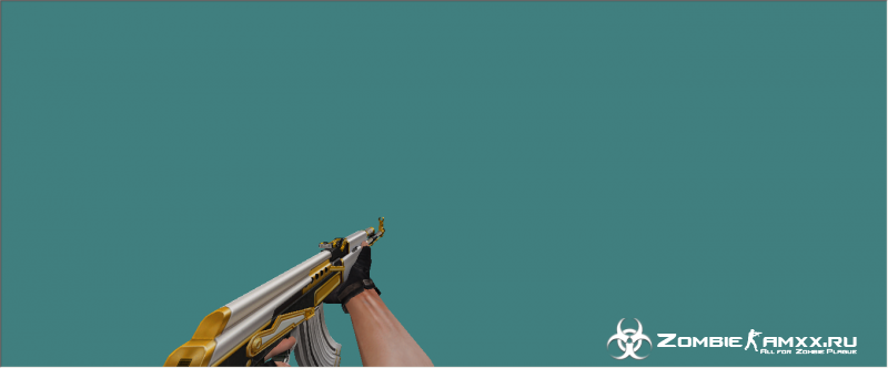 AK-47 White Gold -     CS 1.6