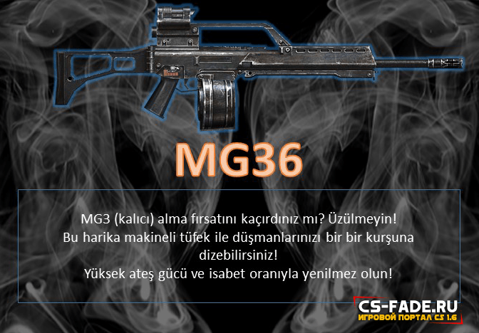 Extra Item - MG36  CS 1.6