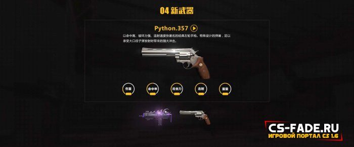 Extra Item - Colt Python  CS 1.6