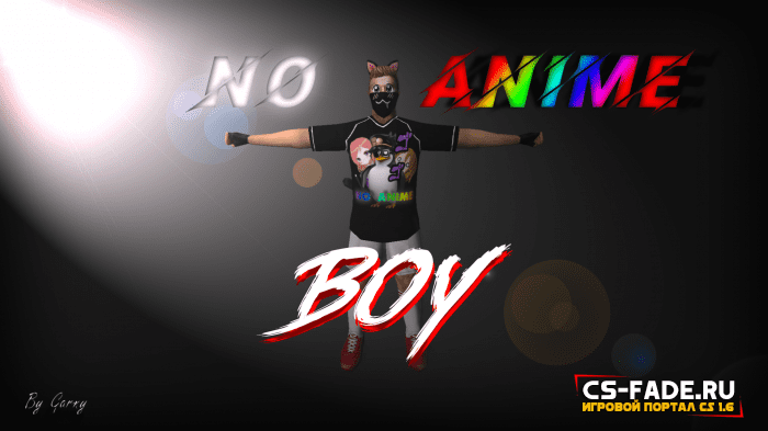 Модель игрока «No anime boy» для CS 1.6