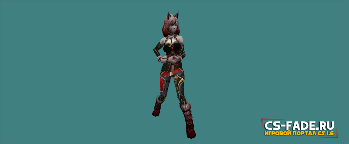 Модель игрока «Sonya Blood Hunter» для CS 1.6