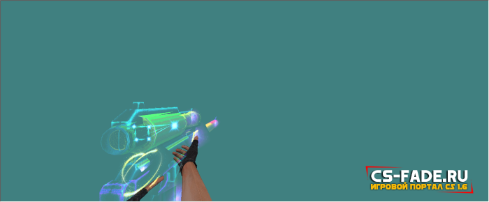 Модель оружия «Star Chaser SR Rainbow» для CS 1.6