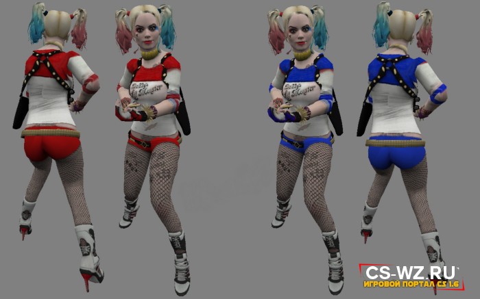 Модель Harley Quinn cs 1.6