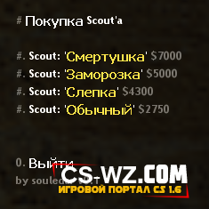 SUPER SCOUTS FOR CS 1.6