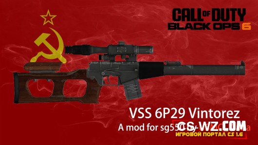 VSS 6P29 "Screwcutter" on Black Ops 6 Animation